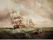 unknow artist Seascape, boats, ships and warships.59 oil painting reproduction